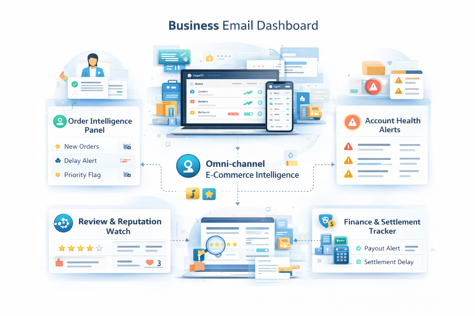 Business Email Dashboard